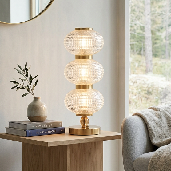 Nordic Table Lamp Setup