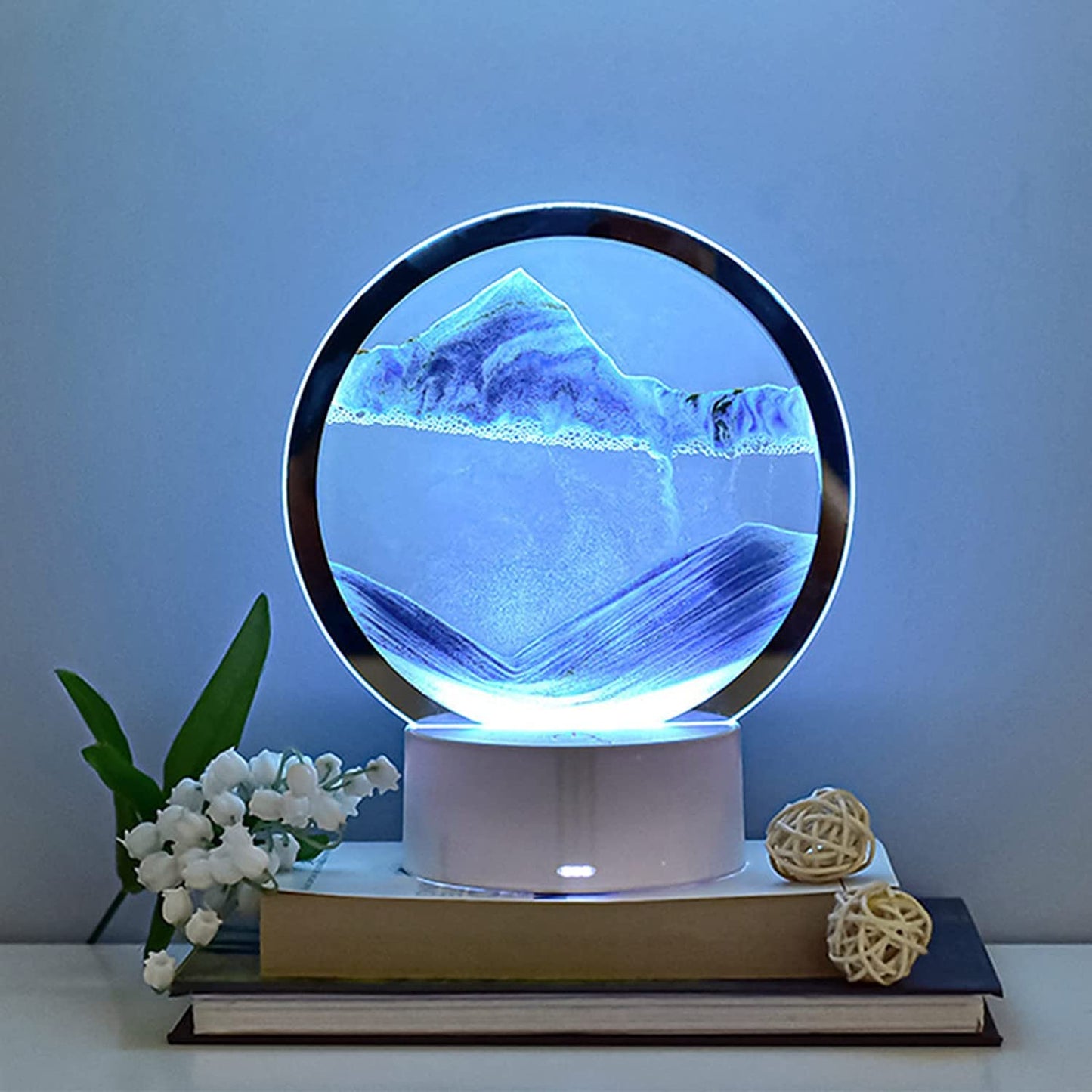 3D Deep Multi-color Sea Sandscape