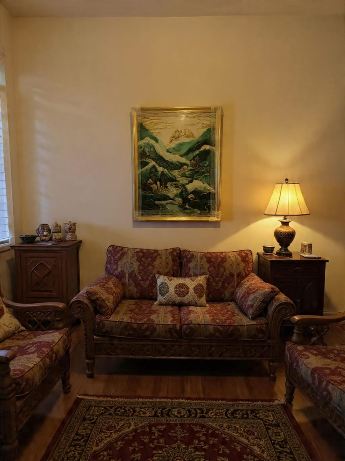 Traditional Mountain Landscape Painting