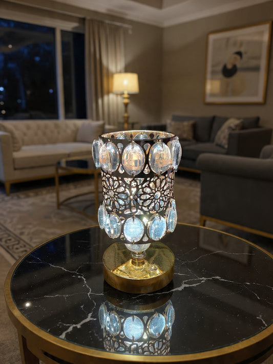 Elegant Crystal Lamp