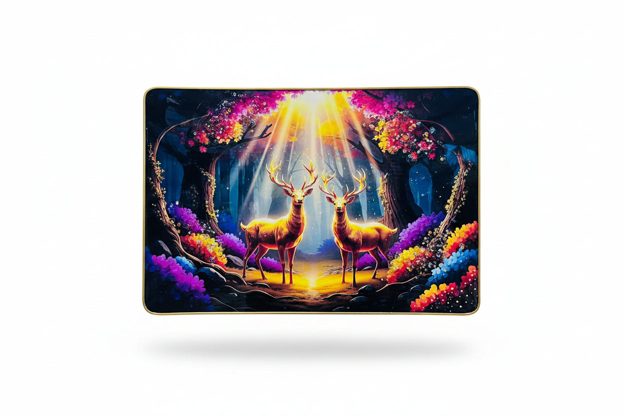 Glowing Sunbeam Deer Painting