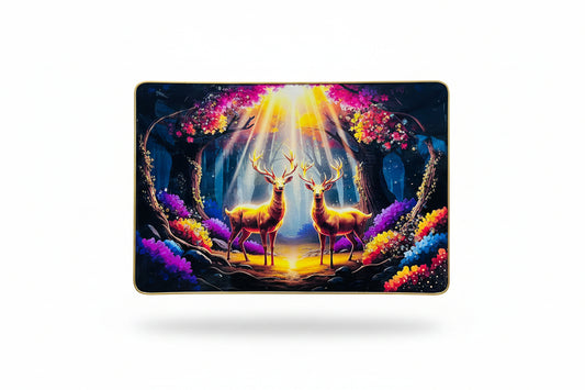 Glowing Sunbeam Deer Painting
