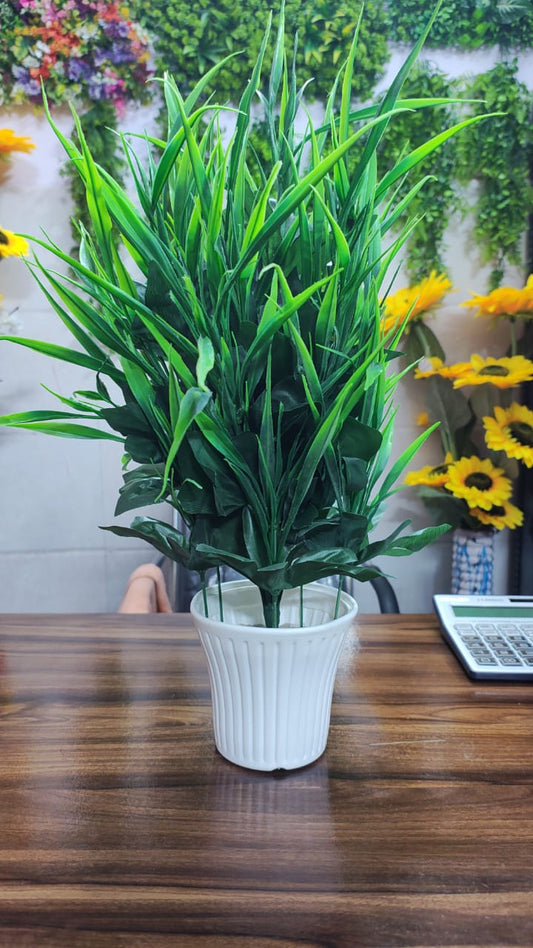 Decorative Faux Greenery Potted Plant