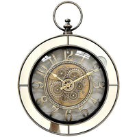 Vintage Pocket Watch Style Wall Clock