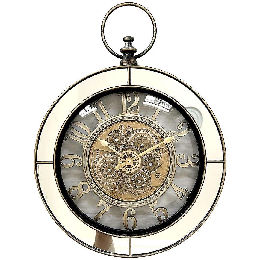Vintage Pocket Watch Style Wall Clock