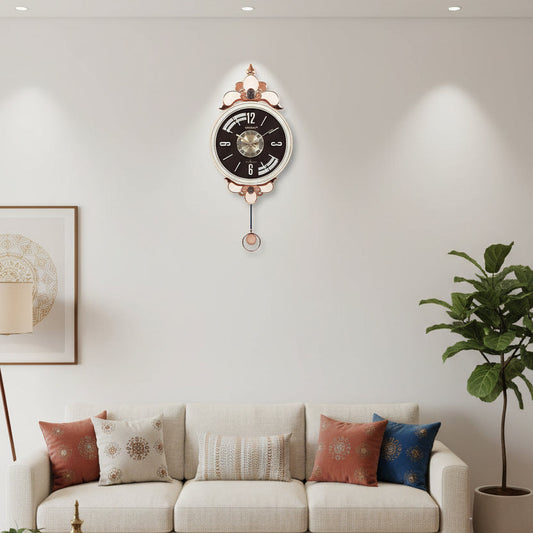 Designer Luxury Pendulum Wall Clock