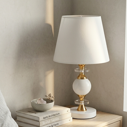 Minimalist White Table Lamp